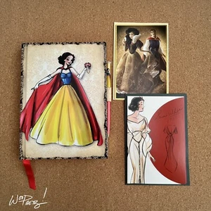 2011 Disney Designer Princess SNOW WHITE Journal w/ 2013 & 2018 Note Cards - Picture 1 of 6