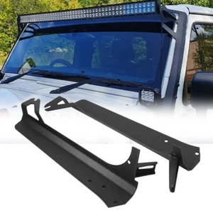 Mount Bracket Fit 52" LED Light Bar & Fog Pods for Jeep Wrangler TJ 1997-2006 - Picture 1 of 11