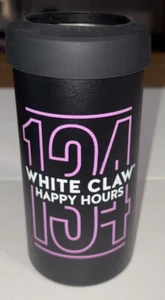 White Claw Metall Koozie Slim Dose Getränkehalter Kühler Happy Hours 13/134 Neu - Bild 1 von 4