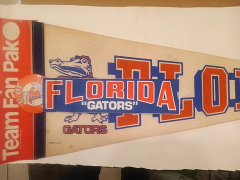 Vintage Florida Gators Banner Cover