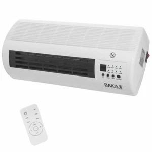Termoventilatore Ceramico Elettrico a parete Stufa a Muro 2000W con Timer 24H - Foto 1 di 3