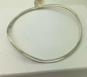 SCHÖNER HANDGEFERTIGTER STERLINGSILBER ARMREIF ARMBAND "BRANDNEU" - Bild 1 von 2