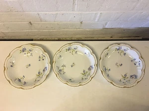 Antique Theodore Haviland Limoges Porcelain Set of 3 Bowls Schleiger 663a - Picture 1 of 11