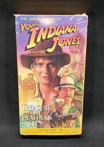 Adventures of Young Indiana Jones - Treasure of the Peacock's Eye(VHS, 1999) NEW - Picture 1 of 3