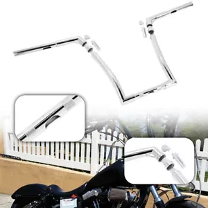 14" Rise Ape Hangers Handlebar For Harley Softail Nostalgia FLSTN - Picture 1 of 19