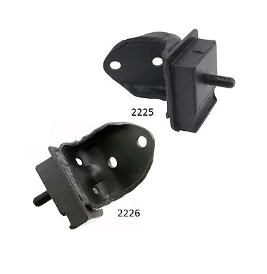 2 piezas montaje motor delantero izquierdo y derecho para Ford Falcon 1963 2,8 L Foto 1 de 3