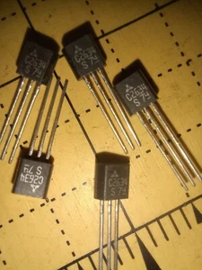 2SC2634(s) Orig. Matsushita NPN Si. Transistor/5 pcs/NOS/TO-92 pkg - Picture 1 of 2