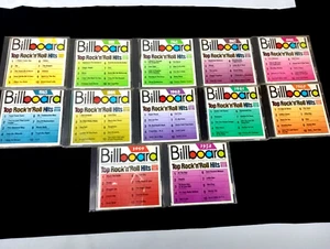 Billboard Top Rock'N Roll Hits CD's Mixed 1958-1970 Rhino Record Lot Of 12 Total - Picture 1 of 14