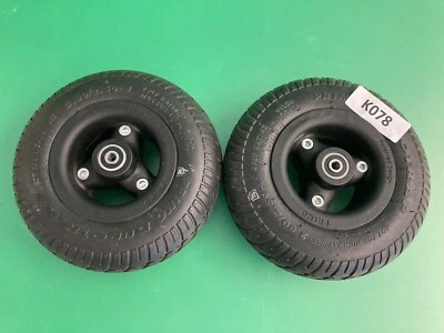 Set of 2 Rear Caster Wheels for the Quantum 4Front Power Wheelchair #K078 - Image 1 of 4