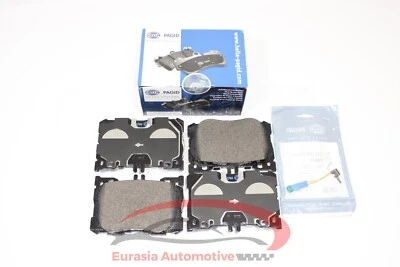 Pastillas de freno delanteras y sensor Hella Pagid OEM para Mercedes Benz E350 2020-2021 Foto 1 de 4