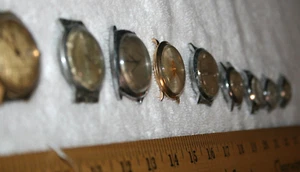 Vintage Watch Lot fix or repair 6 Timex, Gruen, Bulova & Norbee - Picture 1 of 24