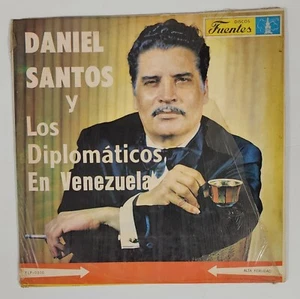 Daniel Santos y Los Diplomaticos En Venezuela Lp Vinyl Latin Bolero Venezuela - Picture 1 of 4