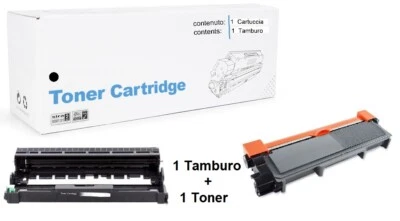 Toner TN2320 1Pz  + 1 Drum DR2300  Compatibili con Brother MFC L2700DW L2700D - Immagine 1 di 4