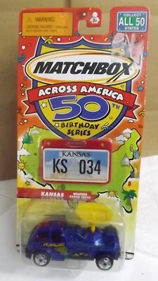 2001 Matchbox Across America Kansas Weather Radar Truck - Image 1 of 3