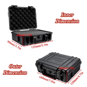 Mini Carry Portable Hard Storage Box Bag Organizer Tool Waterproof Plastic Case - Picture 1 of 8