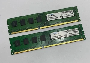 16GB Kit (2 x 8GB) Crucial CT102464BA1339.M16FED PC3-10600U DDR3 Computer Memory - Photo 1/4