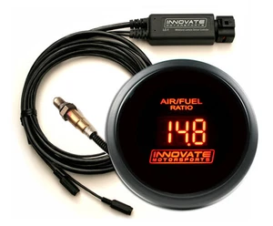 Innovate LC2 Wideband + DB 52mm Kit O2 Sensor Red Gauge LC-2 (37960) - Picture 1 of 1