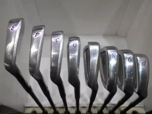 PRGR DATA811 10S 8pcs Iron Set 5i DATA080 SR Used - Picture 1 of 6