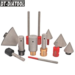 Diamond Chamfer Milling Finger Bits Hole Saw for Porcelain Tile Granite 5/8-11 - Picture 1 of 18