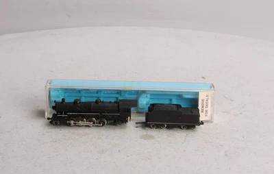Atlas 2180 N Scale Undecorated 2-8-2 Mikado Steam Locomotive & Tender LN/Box - Image 1 of 4