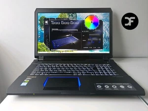 🔥 Medion Erazer X7849 17.3" FHD i7 GTX 1070 Gaming Laptop 16GB 256GB SSD 1TB 🎮 - Picture 1 of 15