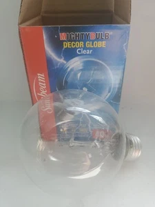 MightyBulb Decor Glob Clear 40w - Picture 1 of 3