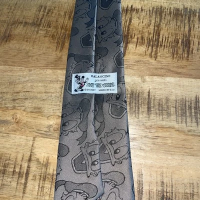 Corbata de Colección Balancine Pato Donald Ropa de Trabajo Informal Fiesta Disney 57"x3.25" Foto 1 de 4