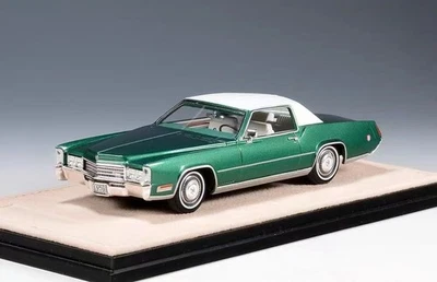 Stamp 1：43 1970 Cadillac Fleetwood Eldorado Green - Image 1 of 4