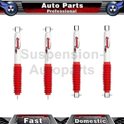 Amortiguadores delanteros traseros amortiguadores puntales para Jeep TJ 1997 1998 1999 2000 4X Rancho Foto 1 de 3