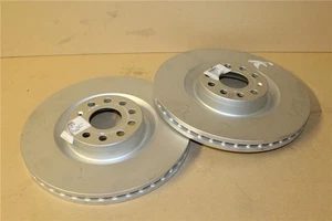 1K0615301M VW Golf MK6 Audi A3 SEAT Leon Front Brake Disc Set New Genuine - Picture 1 of 3