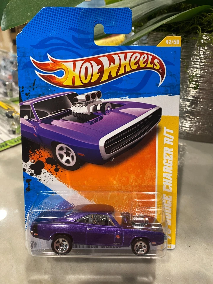 2011 Hot Wheels 42 Neuf Modèles 42/15.2m70 Dodge Chargeur R/T Violet Variante / - Photo 1/1
