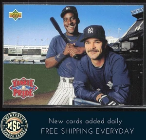 Yankee Pride Roberto Kelly / Don Mattingly 1993 Upper Deck #47 NY Yankees - Bild 1 von 2
