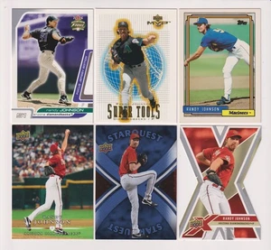 SIX CARD RANDY JOHNSON LOT - Picture 1 of 1