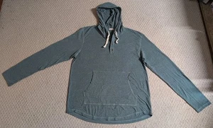 Hanes Womens Medium Polyester Blend Long Sleeve Hooded Shirt 23 - Picture 1 of 7