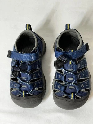 KEEN Kids Newport H2 Hiking Sandals Size 10 Blue Water Shoes - Image 1 of 4