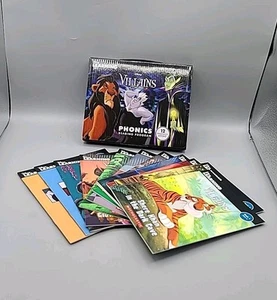 Disney Learning Villains Scholastic Phonics Reading Program 12 Book Box Set 2022 - Picture 1 of 21