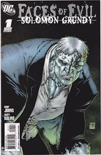 FACES OF EVIL SOLOMON GRUNDY, DEATHSTROKE, KOBRA, & PROMETHEUS / BATMAN SUPERMAN