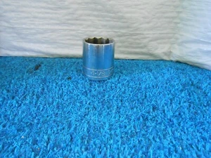 SK Tools 40136 1/2" Dr. 1  1/8" 12pt Standard Fractional Chrome Socket SK-14 - Bild 1 von 9