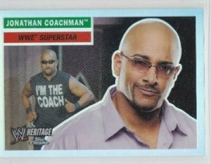 JONATHAN COACHMAN  (Rare! *REFRACTOR*) 2006 Topps WWE Heritage CHROME Card #20 - Picture 1 of 1