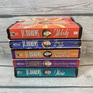 Lot 5 1-5 LOGAN Family Complete Series Set 4 KEYHOLE COVER by VC ANDREWS - Picture 1 of 8