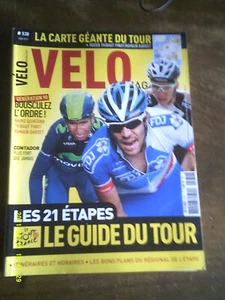 CYCLISME 3 VELO MAGAZINE TOUR DE FRANCE 2015 EQUIPES CARTE ETAPES FROOME - Imagen 1 de 8