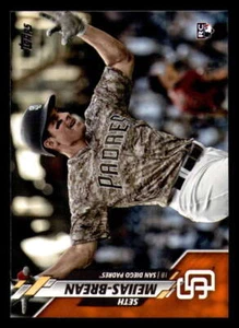 2020 Topps Orange 99 Made #370 Seth Mejias-Brean RC - San Diego Padres - Picture 1 of 4