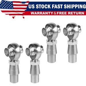 4pcs 3/4” Joint Rod End Kit Right &Left Hand Thread 3/4 Bung W/Jam Nut Load Work - Picture 1 of 19