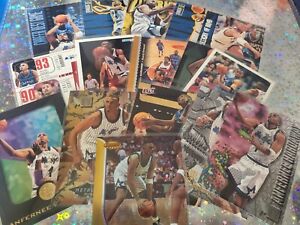 Anfenee "Penny" Hardaway 1993-97 RC, Bowmans, UD, E-XL, Metal, Ultra Lot of 16