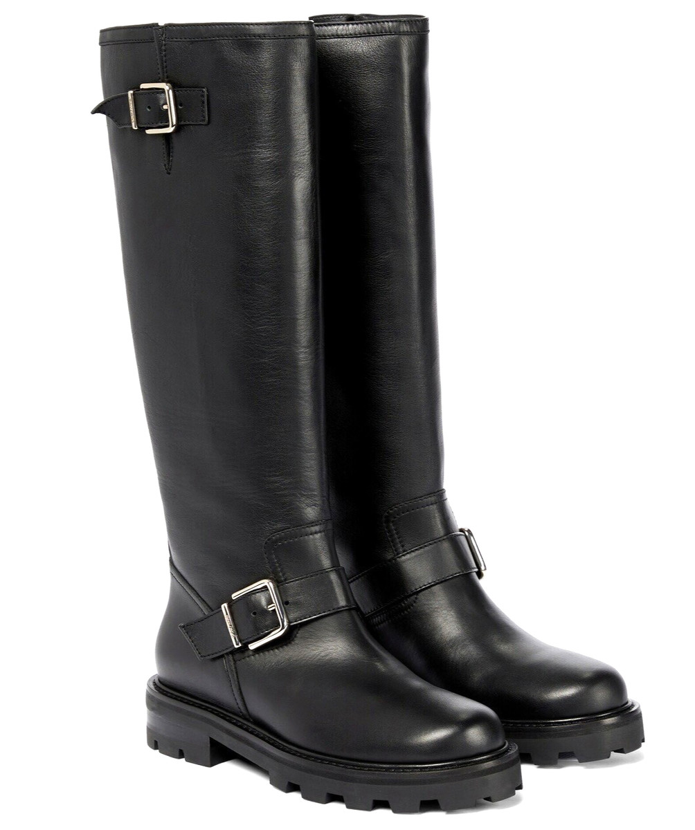 JIMMY CHOO SHINY CALF/SUEDEサイズ41