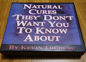 NATURAL CURES THEY DON'T WANT YOU TO KNOW ABOUT Kevin Trudeau CD AUDIOBOOK - Imagen 1 de 1
