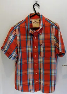 Hollister Retro Mens Short Sleeve Shirt Size Large - Picture 1 of 7