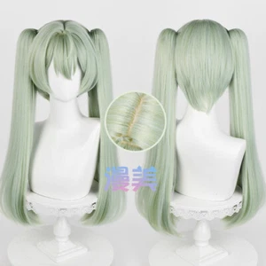 Zenless Zone Zero Corin Wickes Anime Green Cosplay Wig Party Halloween Costume - Picture 1 of 10