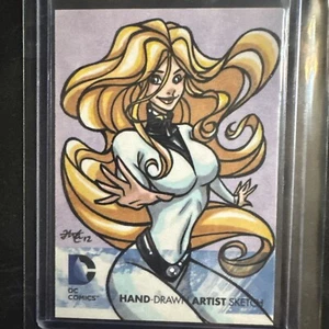 Godiva 2012 Cryptozoic DC Comics Universum Kunst Skizze Karte 1/1 von ANA SANCHEZ - Bild 1 von 2