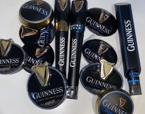 GUINNESS BRANDING Badges, Handles, Pub, Bar, Ale, Mancave, Beer Pump, Font Lager - Picture 1 of 26